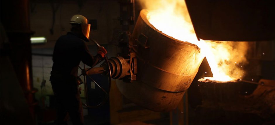 Mand i Jøtul fabrik