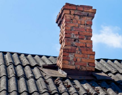 Gammelt murstensrør